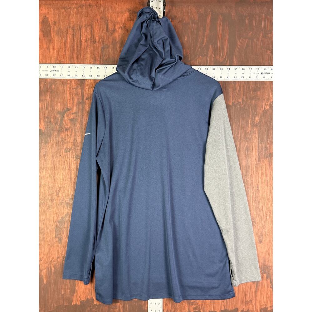 Nike Dallas Cowboys NFL Chevron Long Sleeve Lightweight Hoodie Blue Womens XL - Picture 11 of 11